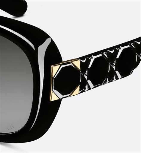 dior signature 2|DiorSignature R2I Black Rounded Sunglasses .